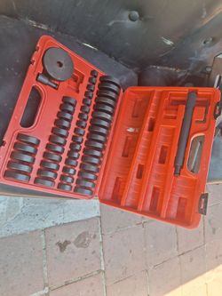 Bearing bushing press tool kit
