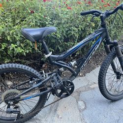 Hyper 20” Full Suspension Bike