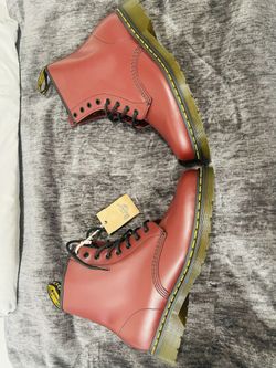 Dr Martens red Boots