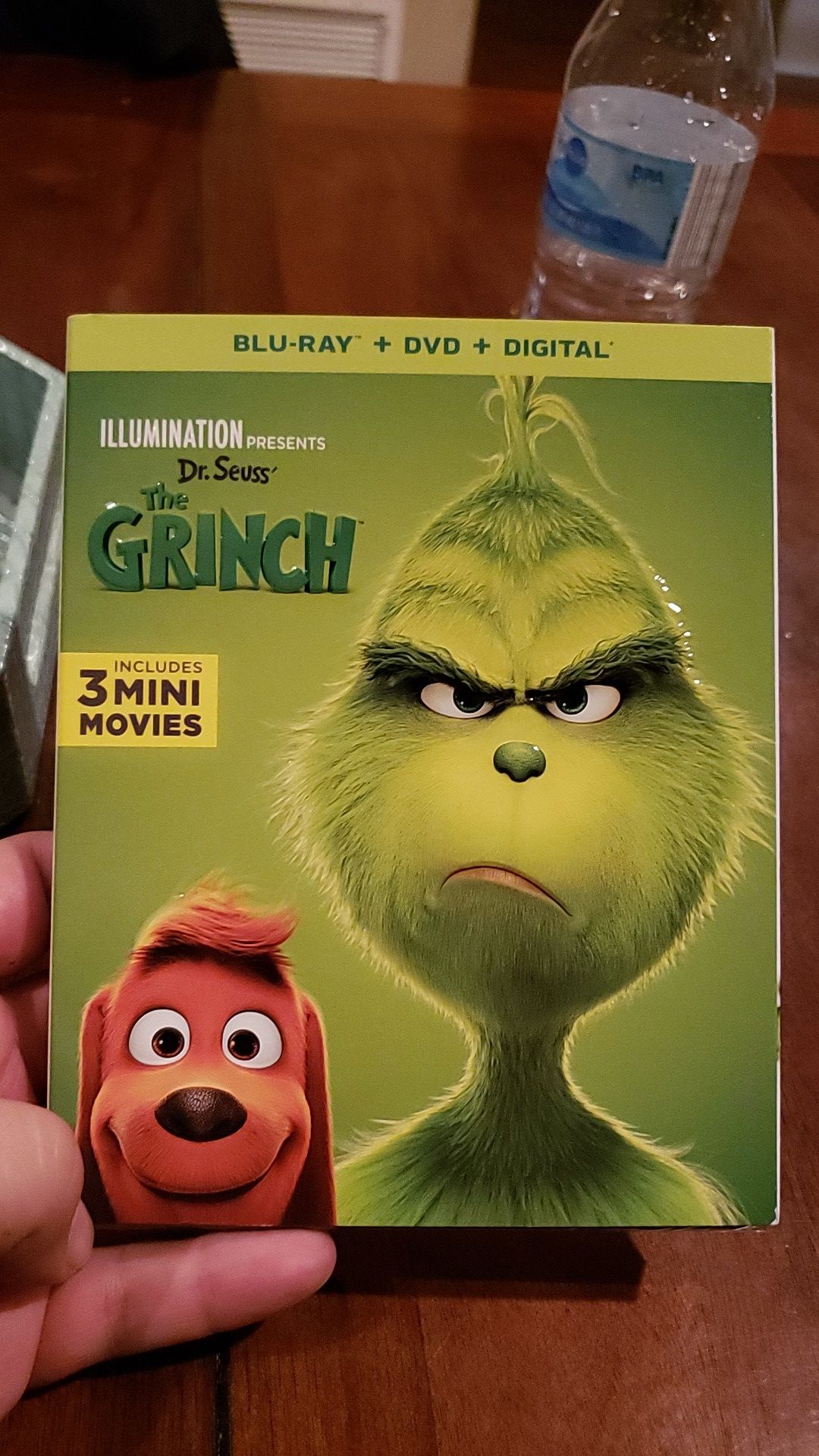 The grinch blu ray dvd combo brand new sealed