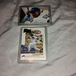Sammy Sosa 2 Card Lot 