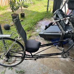 Tour easy recumbent bicycle