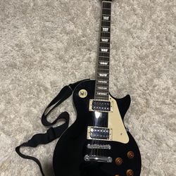 Epiphone Les Paul Gibson Guitar with Fender Amp