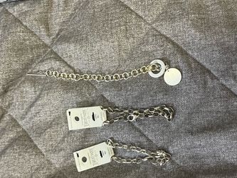 Silver bracelets