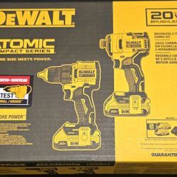 Dewalt Atomic Drill And Impact Set
