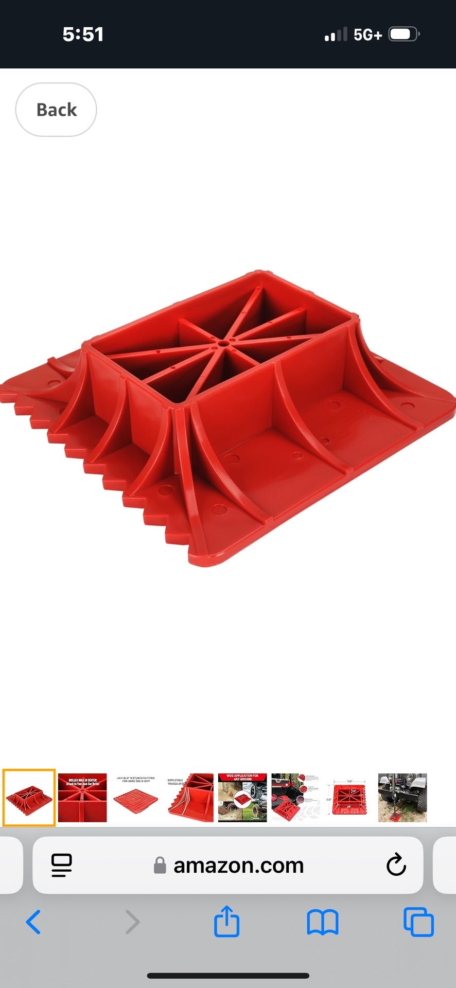 Hi Lift jack Base - Seven Sparta