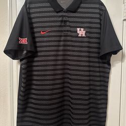 Nike Houston Cougars Team Issued Polo Size XL
