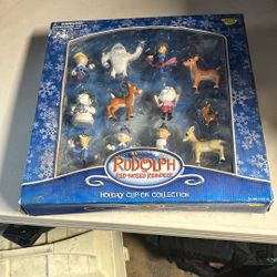 Rudolph The Red Nose, Reindeer, Holiday Clip On Collection