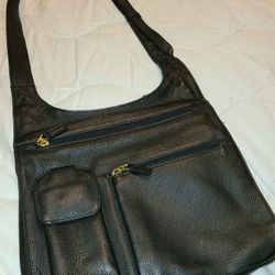LEATHER CROSSBODY PURSE by JPOurseTraveler 