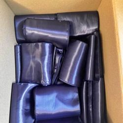 100 Navy Blue Chair Sashes For $70