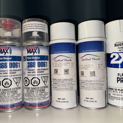 Spray paint QAA 2K clear coat