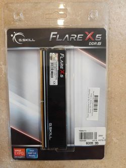 G.Skill Flare X5 16GB DDR-6000 Desktop Memory Module RAM- New/Sealed