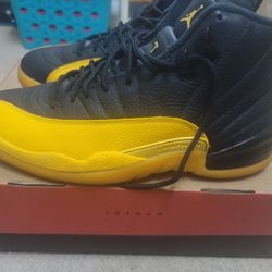 Jordan 12's Black & Yellow