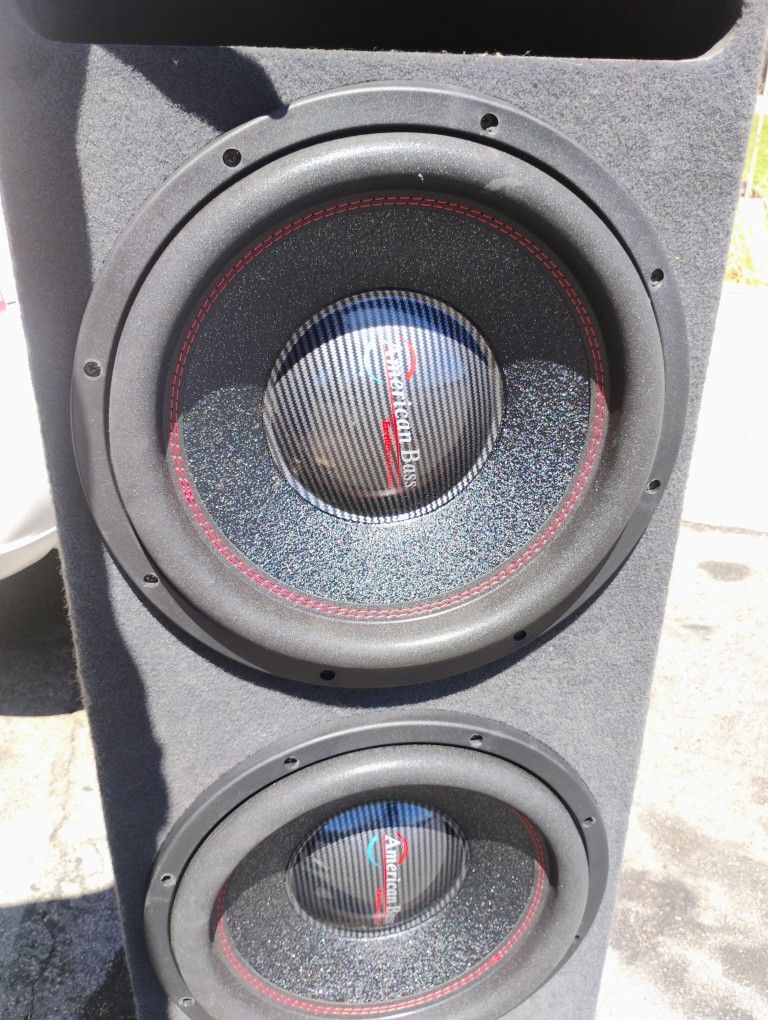 215 American Bass 3000 Watt Amplifier Everything Only Been Hooked Up For One Day