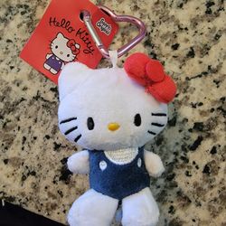 Sanrio Hello Kitty Plushie Keychain Brand New