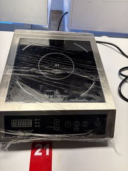 Commercial Countertop Induction Cooktop – Stainless Steel