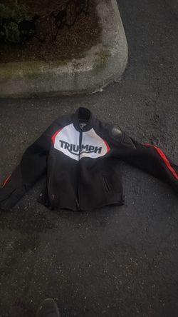 Triumph Motorcycle Racing Jacket