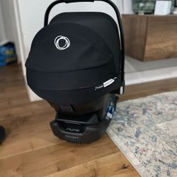 bagaboo turtle air shield by Nuna infant car seat & base