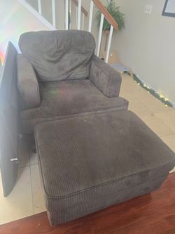 Chairs and ottoman