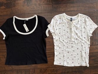 New size medium shirts