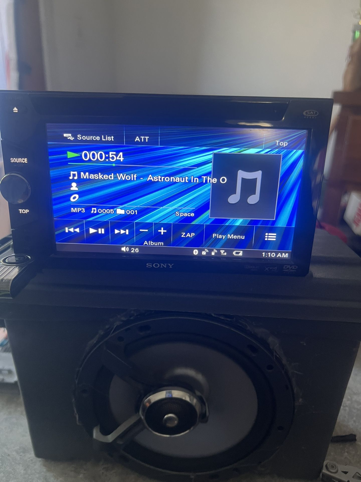 Sony Doble Din Bluetooth USB Aux