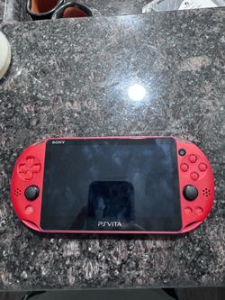 Ps Vita 2000 Red/Black modded