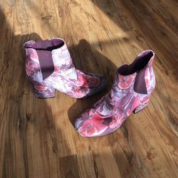 Chunky Floral heels