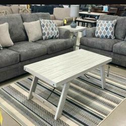 Dorsten Slate Living Room Set  🔆 Sofa and Loveseat 929