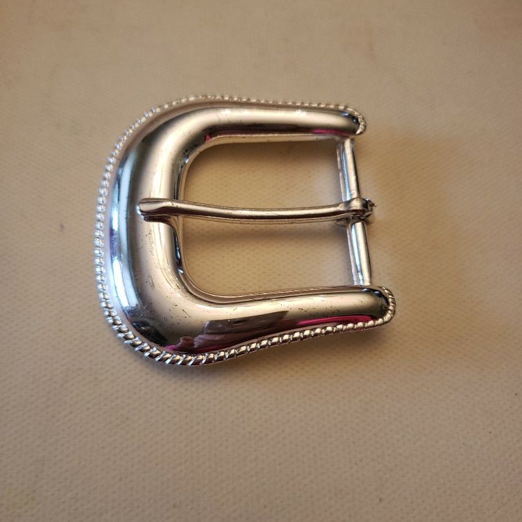 Silver Belt Buckle