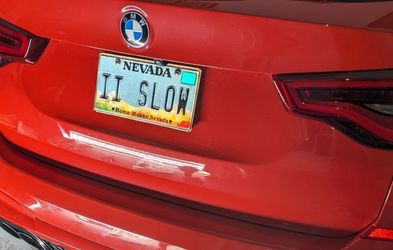 Nevada personal LIC plate