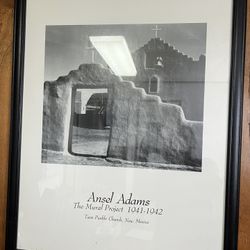 Ansel Adams - Taos Pueblo Church