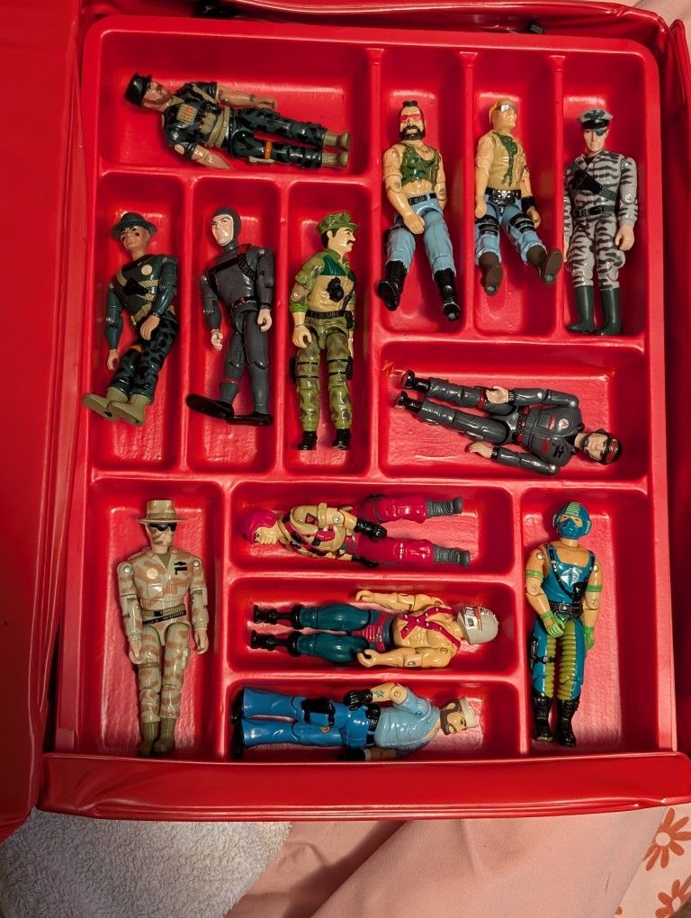 20 Original Gi Joe Action Figures