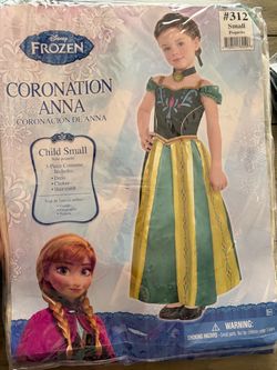Brand New Disney Frozen Anna Age 4-6