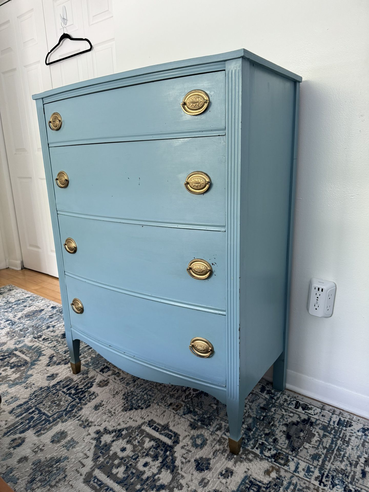 Blue dresser