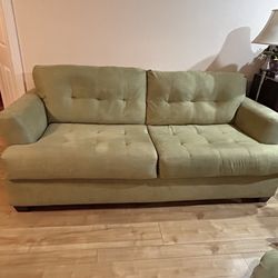 microfiber kiwi color couch