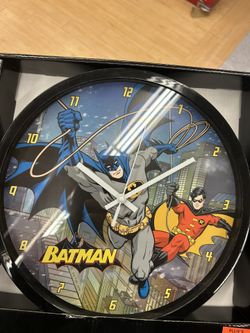 NWT Batman  Decorative Wall Clock
