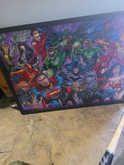 DC Comics Justice League Framed Wall Art