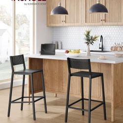 Set of 2, Bar Chairs for Kitchen🌟🌟🙂🙂🌟🌟