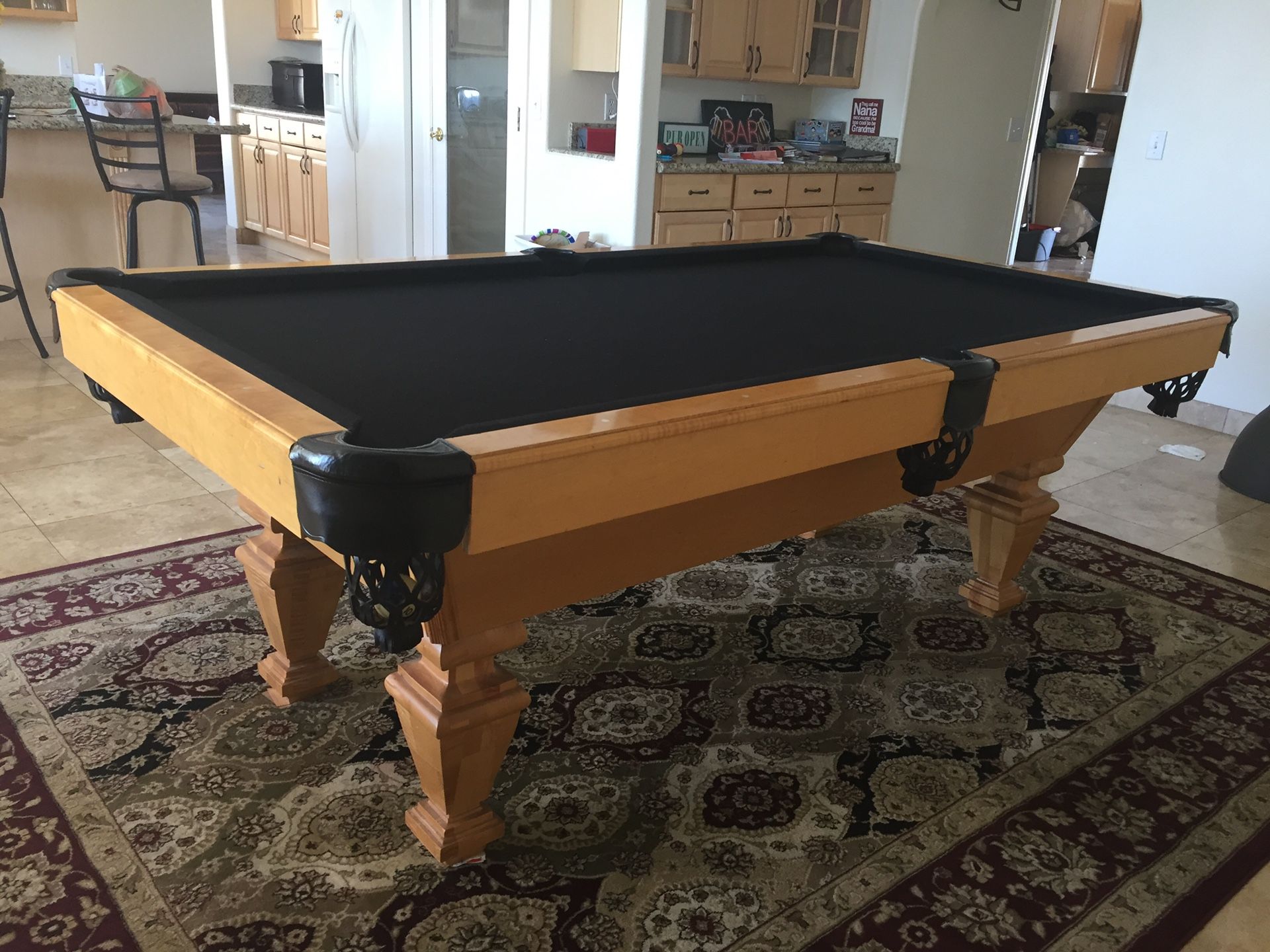 Buckhorn 7 foot pool table / billiard table