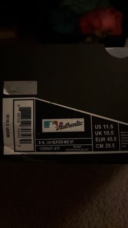 Under Armour Baseball metal cleats