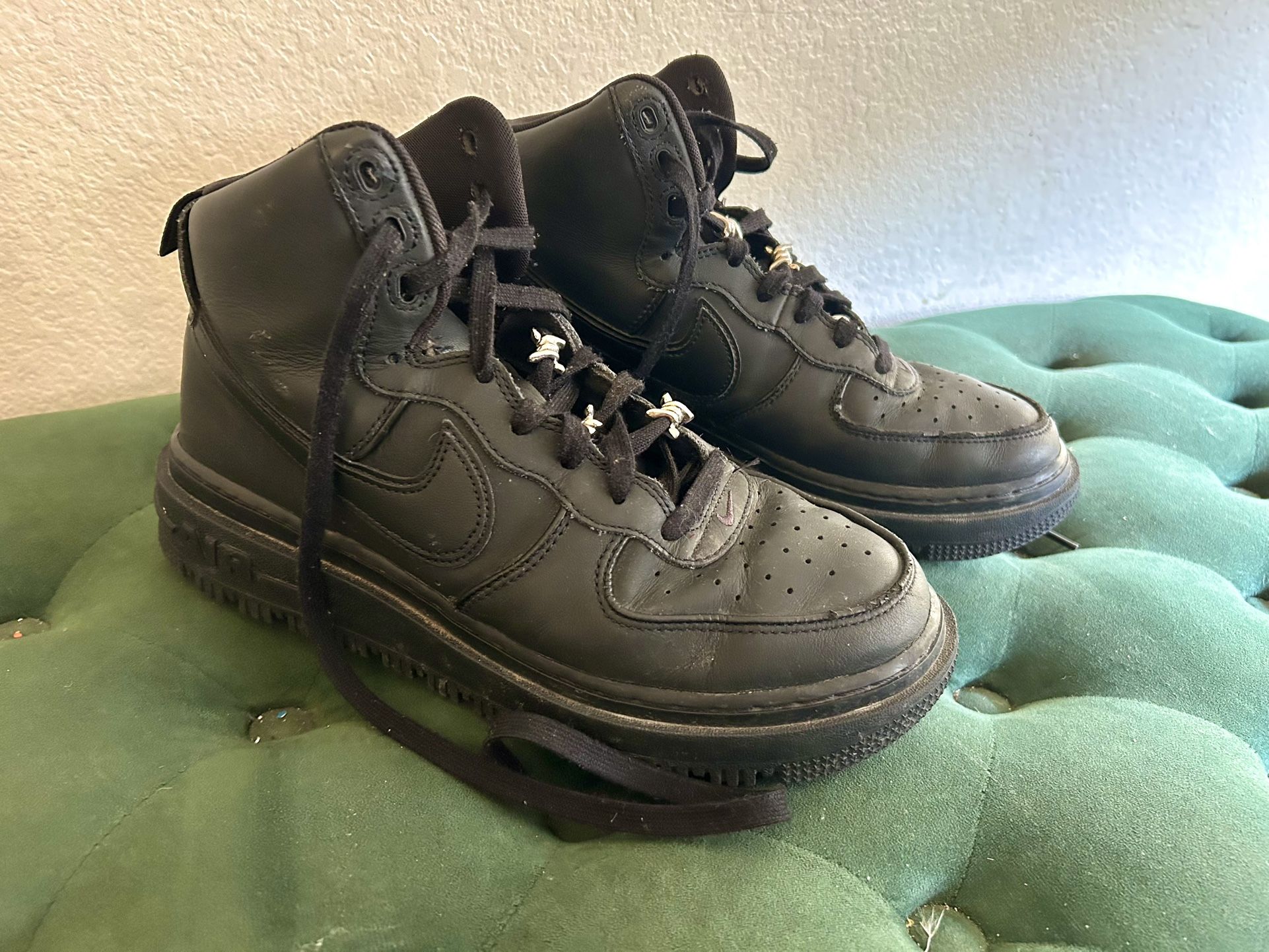 Black High Top Air Force