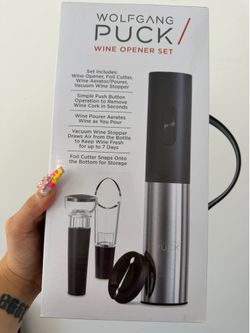 Wolfgang puck Wine opener set
