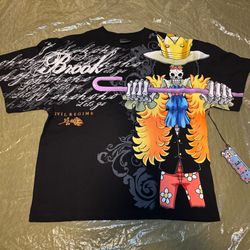 Civil Regime x One Piece Brook “Soul King” Shirt - Size M