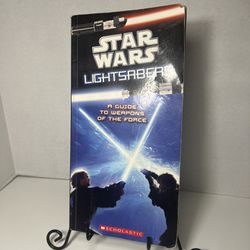 Star Wars Lightsabers “A Guide to Weapons of the Force” Paperback Book
