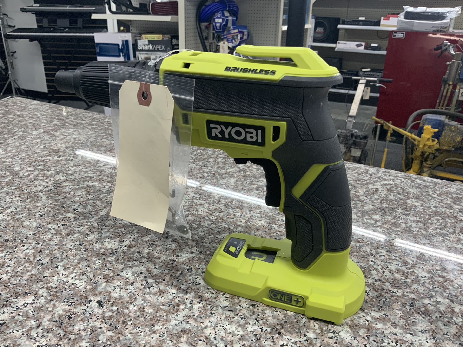 RYOBI ONE+ 18V Cordless Brushless Drywall Screw Gun (Tool Only)