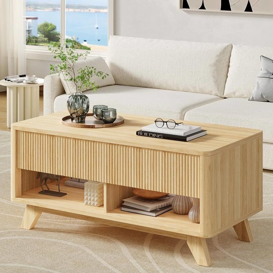 A607 $100 Farmhouse Lift Top Coffee Table