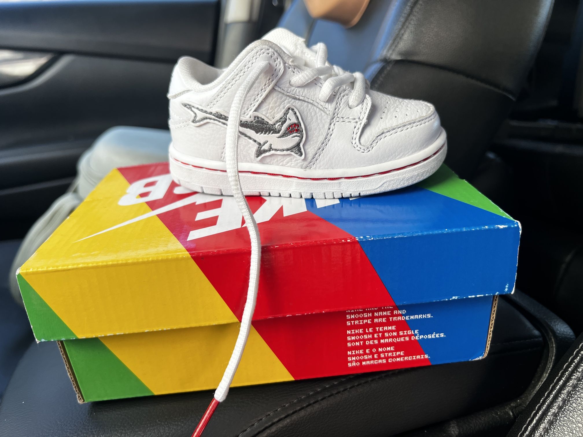 Baby Nike Sb Oski White Sharks 6c 