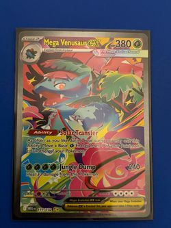 Mega venusaur ex sir from mega evolution trading for gpu