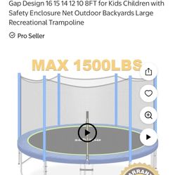 15ft Trampoline New Unopened Box 