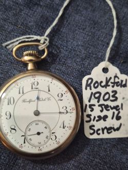 Rockford Watch Co. 1903 Antique Pocket Watch
